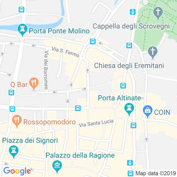 CAP di Via Del Risorgimento a Padova
