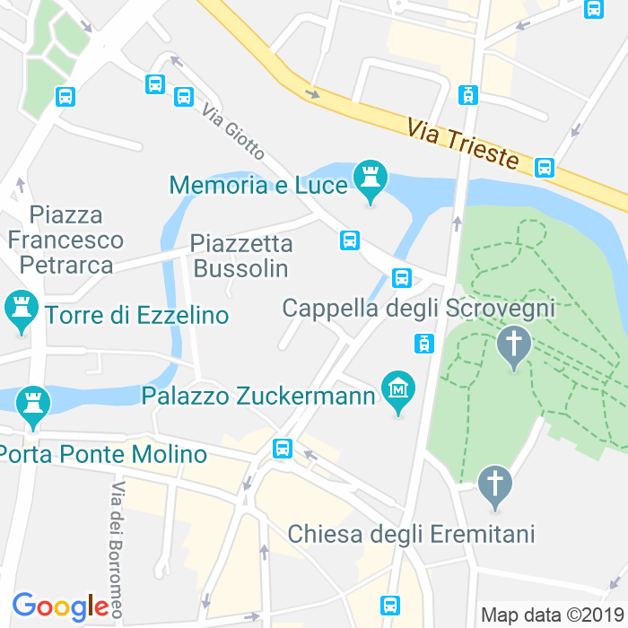 CAP di Via Delle Porte Contarine a Padova