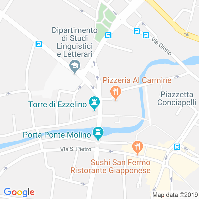 CAP di Via Petrarca a Padova