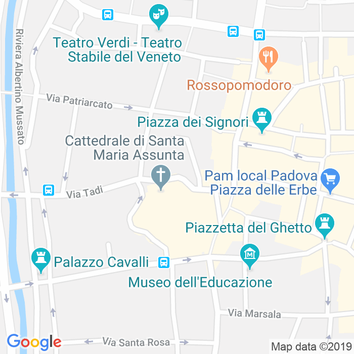 CAP di Via Arco Vallaresso a Padova