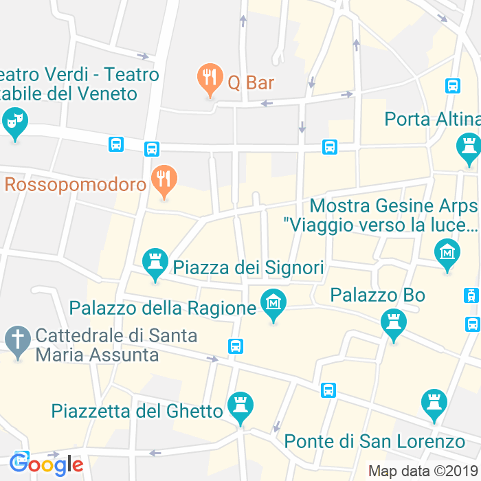 CAP di Via Boccalerie a Padova
