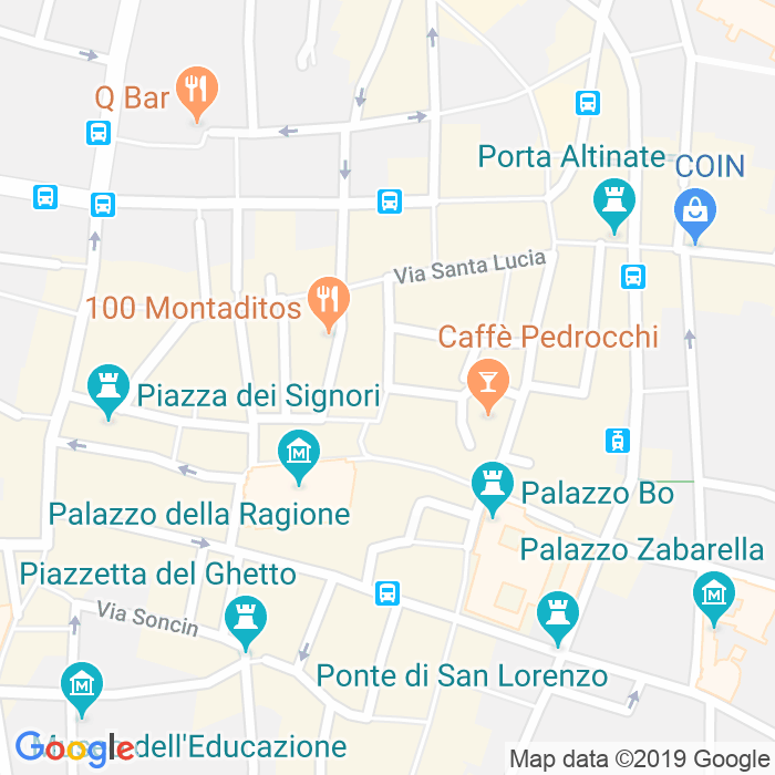 CAP di Via Gorizia a Padova