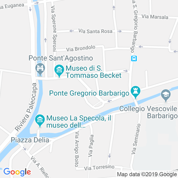 CAP di Piazza Del Castello a Padova