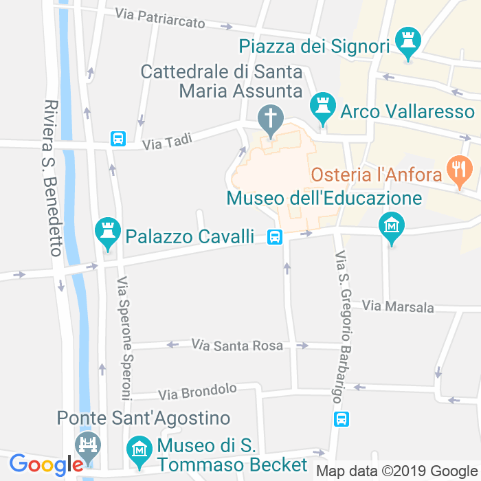 CAP di Via Del Vescovado a Padova