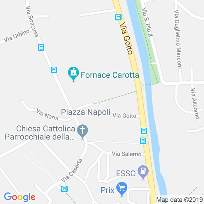 CAP di Piazza Napoli a Padova