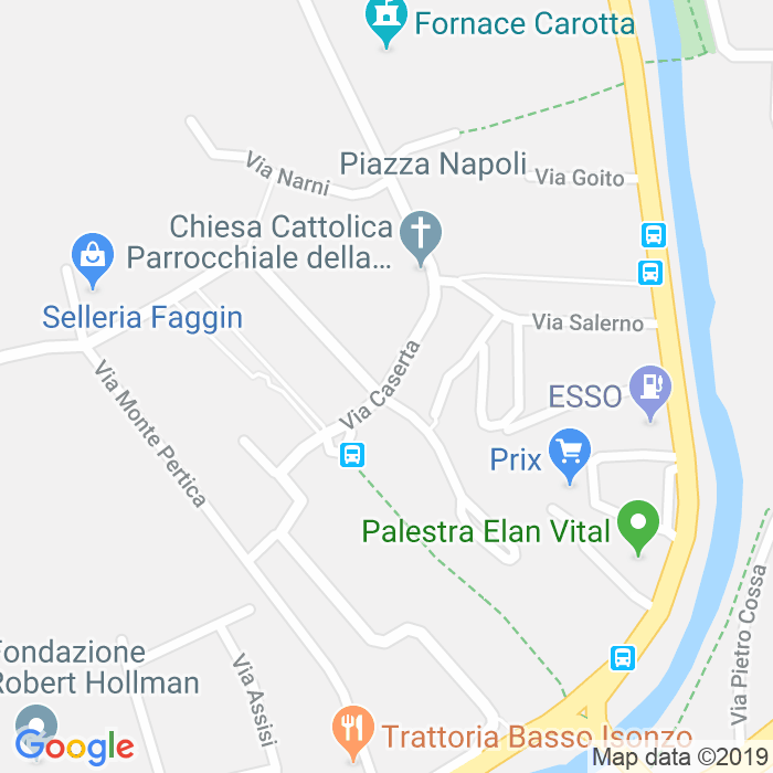 CAP di Via Caserta a Padova