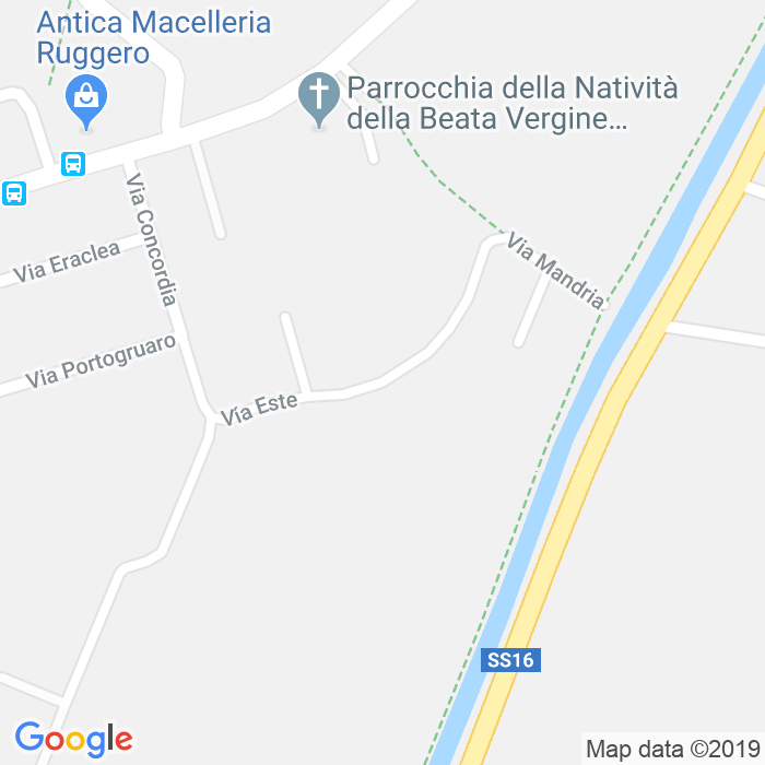 CAP di Via Este a Padova