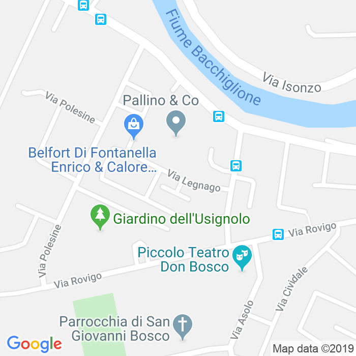 CAP di Via Legnago a Padova