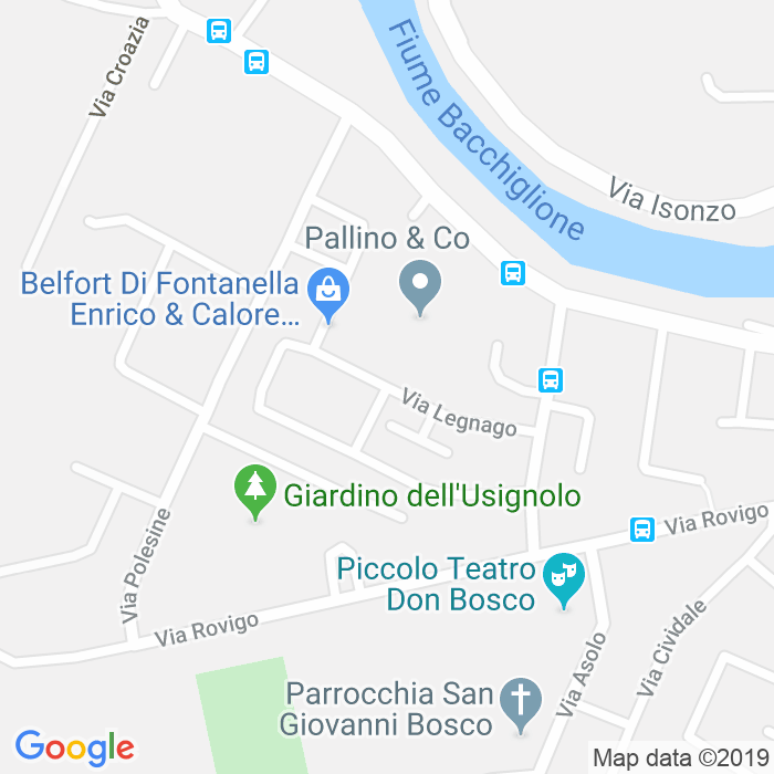 CAP di Via Lendinara a Padova