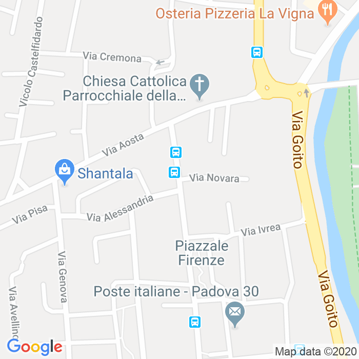 CAP di Via Torino a Padova