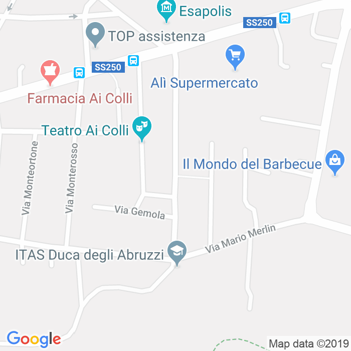 CAP di Via Istituto Tecnico D'Agraria a Padova