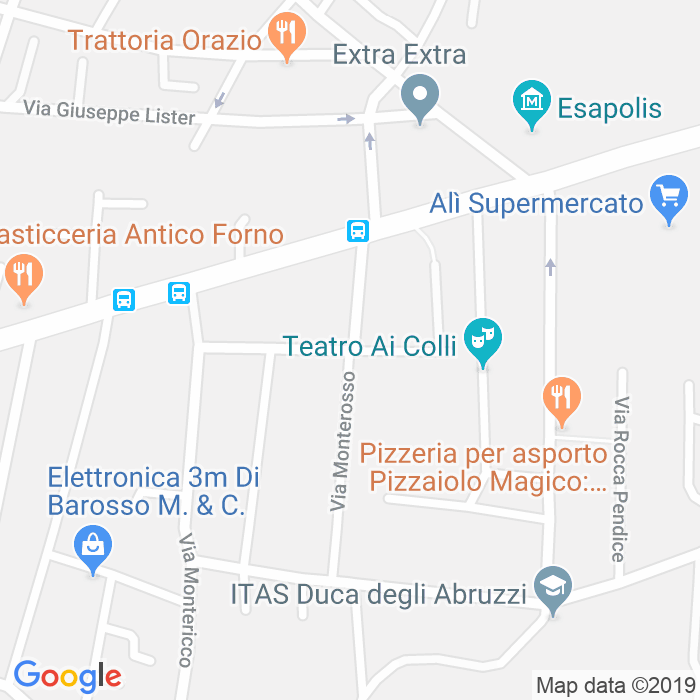 CAP di Via Monterosso a Padova