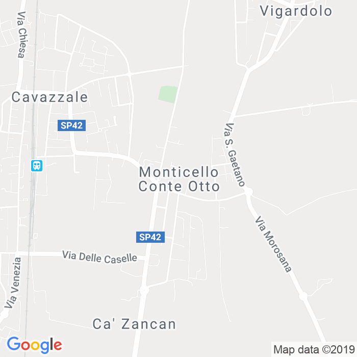 CAP di Monticello Conte Otto in Vicenza