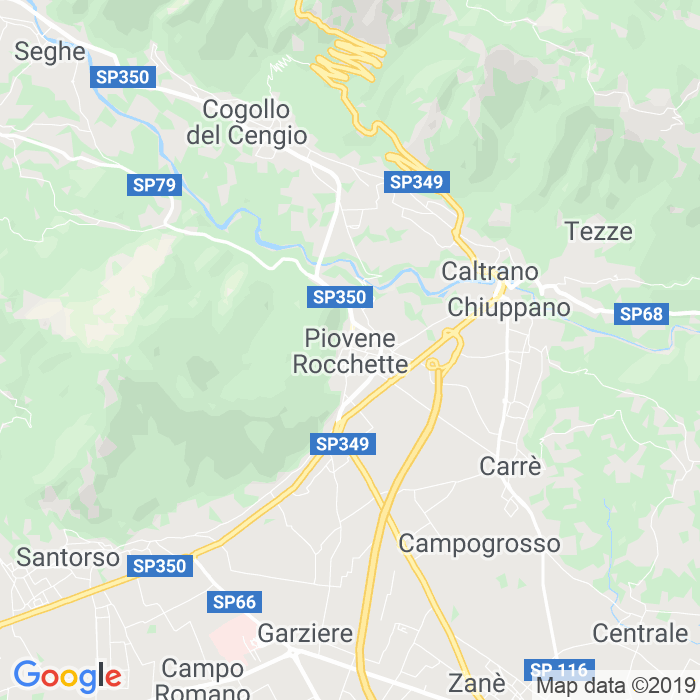 CAP di Piovene Rocchette in Vicenza