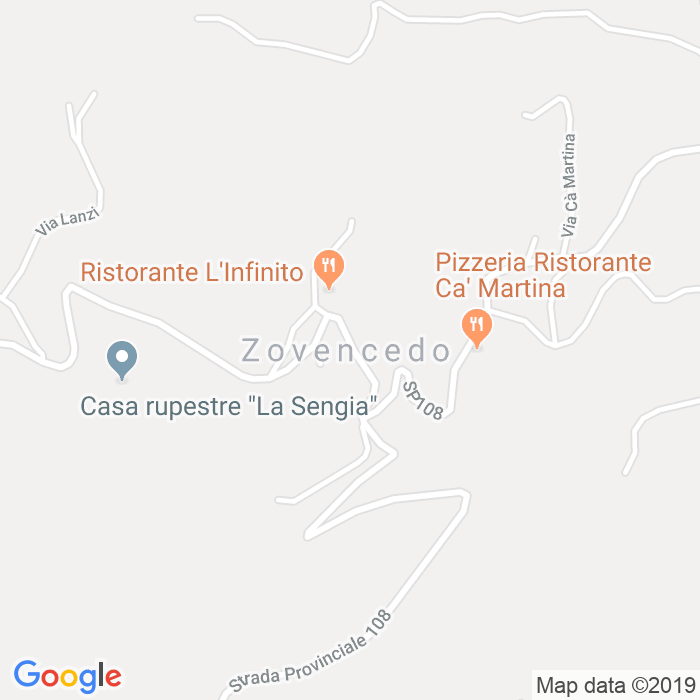 CAP di Zovencedo in Vicenza
