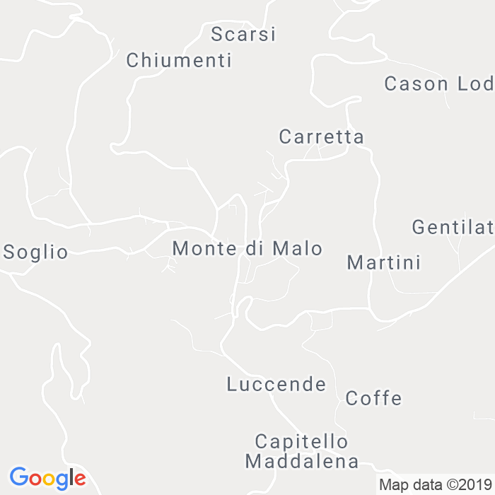 CAP di Monte Di Malo in Vicenza