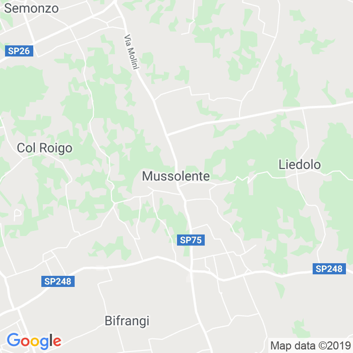 CAP di Mussolente in Vicenza