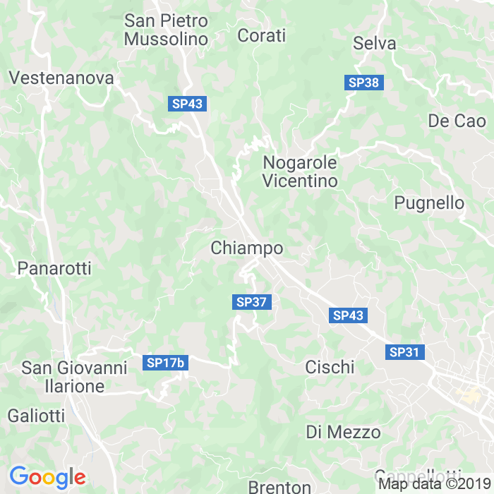 CAP di Chiampo in Vicenza