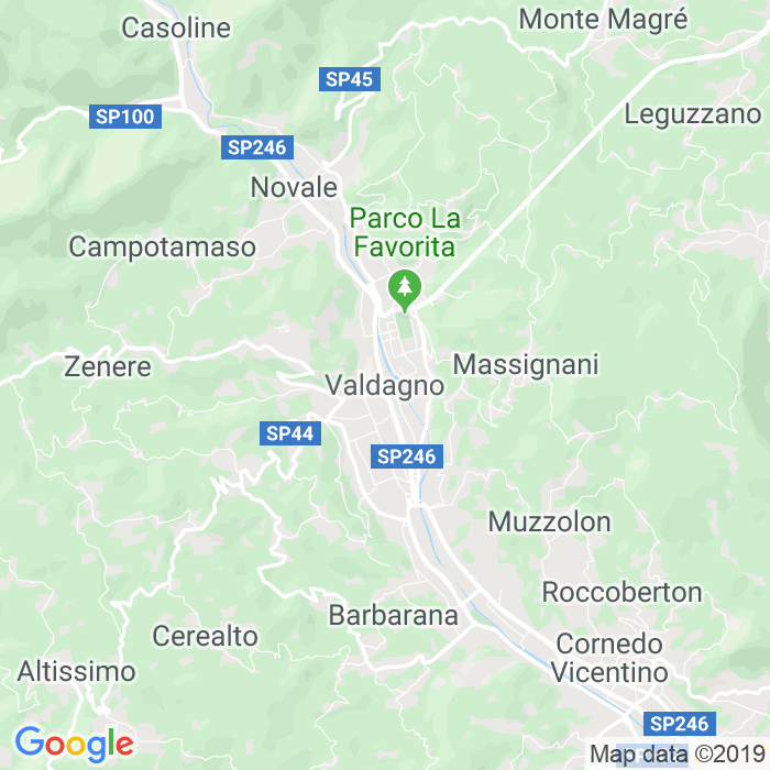 CAP di Valdagno in Vicenza