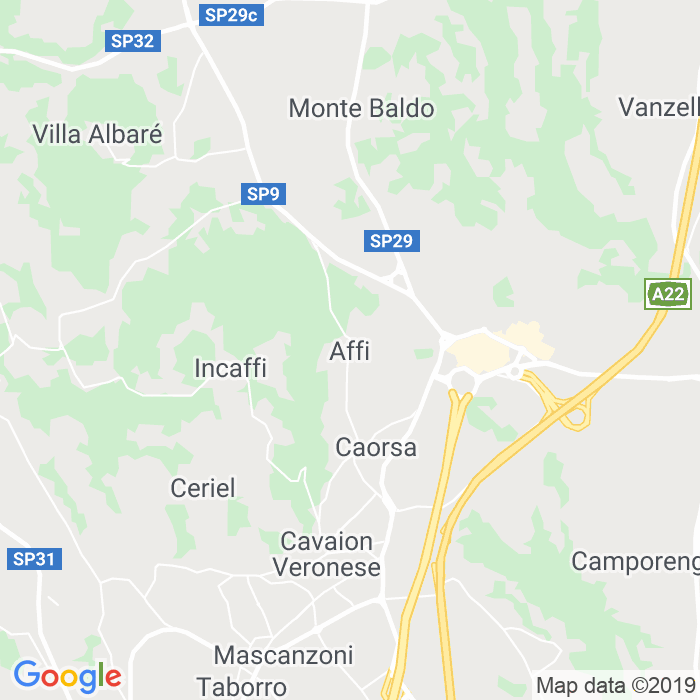 CAP di Affi in Verona