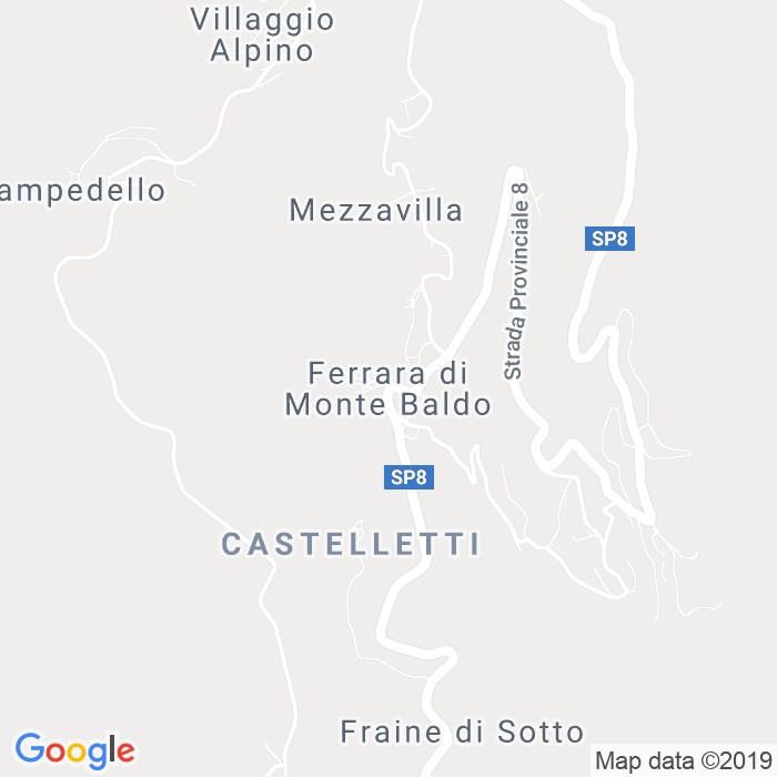 CAP di Ferrara Di Monte Baldo in Verona
