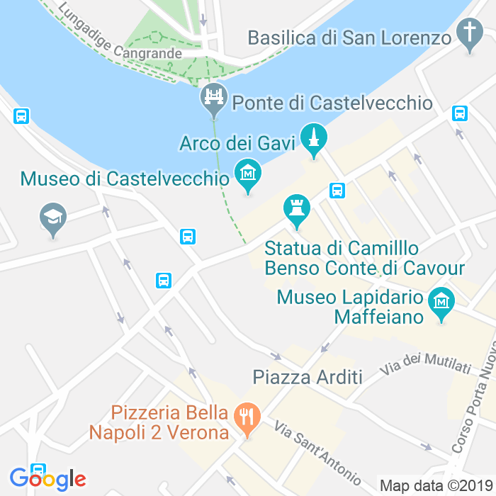 CAP di Corso Castelvecchio a Verona