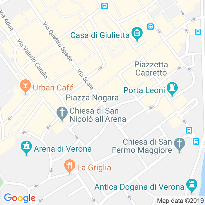 CAP di Piazza Nogara a Verona