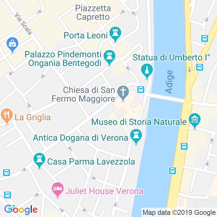 CAP di Piazza San Fermo a Verona