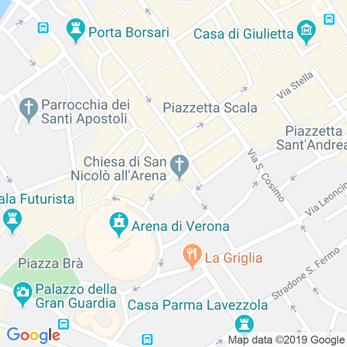CAP di Piazza San Nicolo a Verona