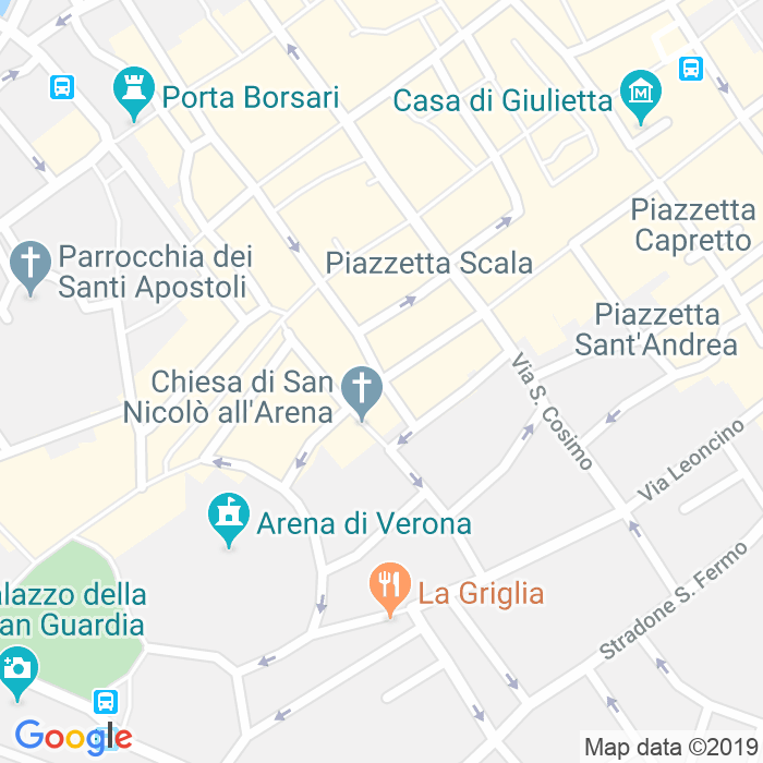 CAP di Via Anfiteatro a Verona