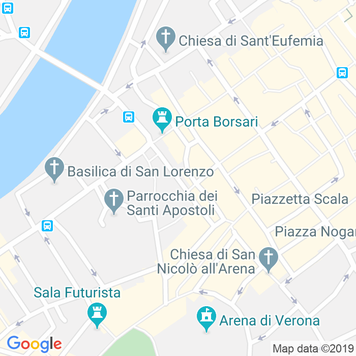 CAP di Via Antonio Cantore a Verona