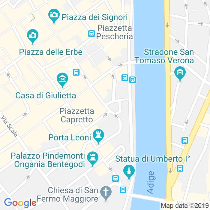 CAP di Via Dietro San Sebastiano a Verona