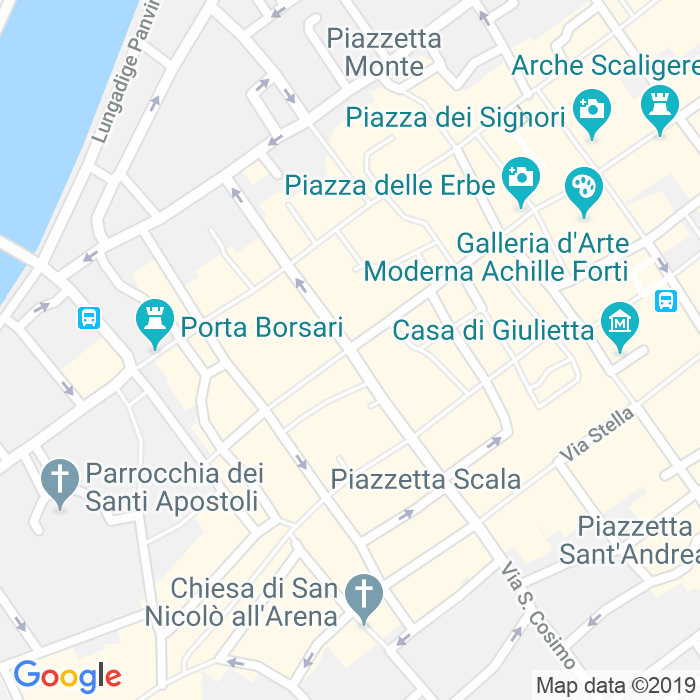 CAP di Via Quattro Spade a Verona