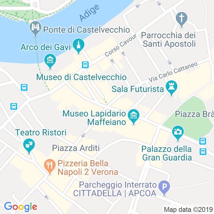 CAP di Via Roma a Verona