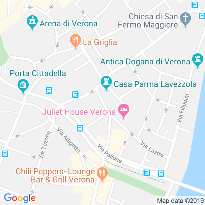 CAP di Via San Pietro Incarnario a Verona