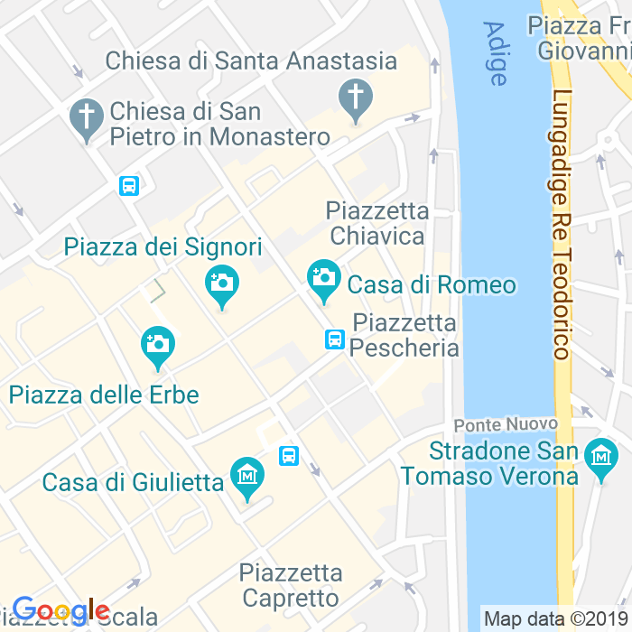CAP di Via Santa Maria Antica a Verona