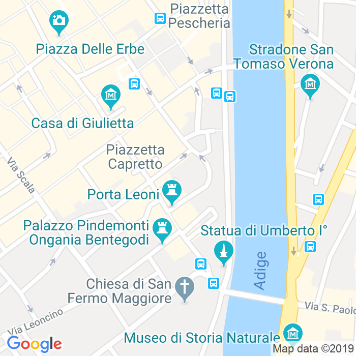 CAP di Vicoletto Cieco Racchetta a Verona
