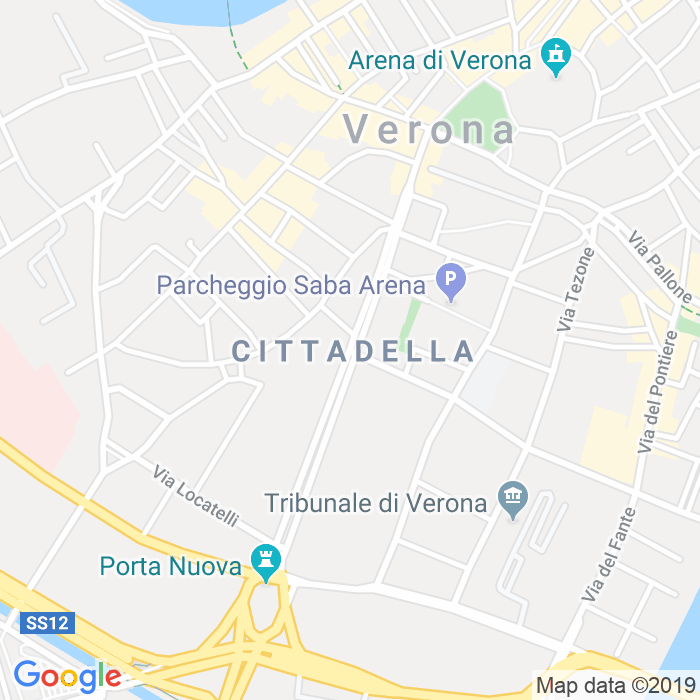 CAP di Corso Porta Nuova a Verona