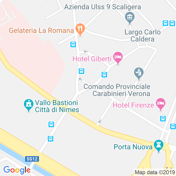 CAP di Piazza Renato Simoni a Verona