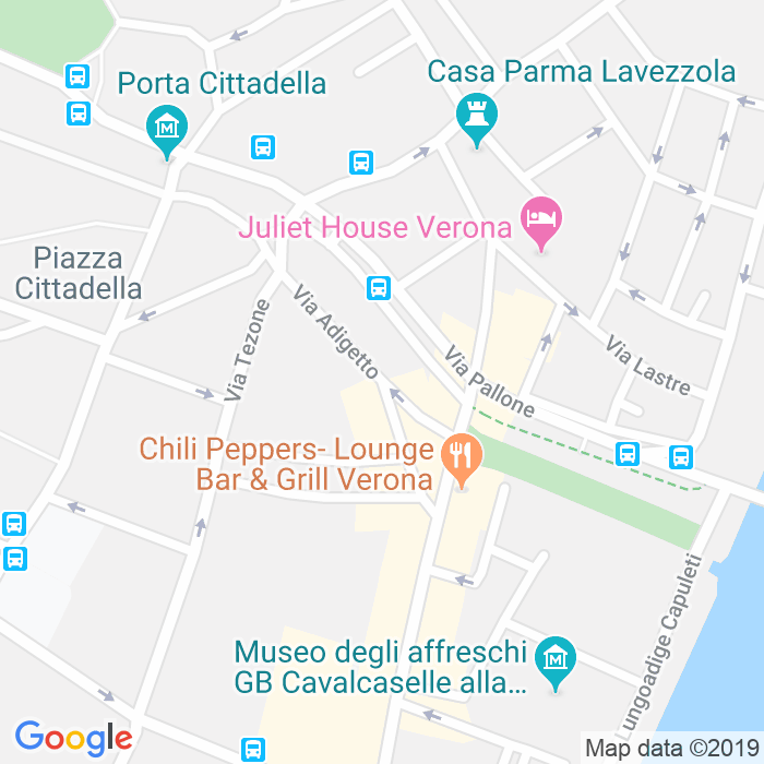 CAP di Via Adigetto a Verona