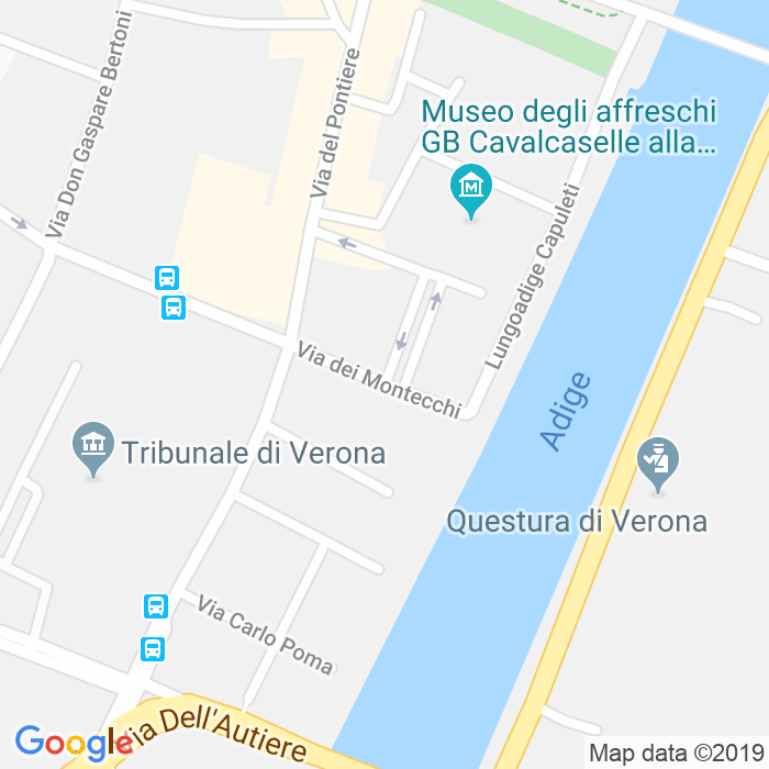 CAP di Via Dei Montecchi a Verona