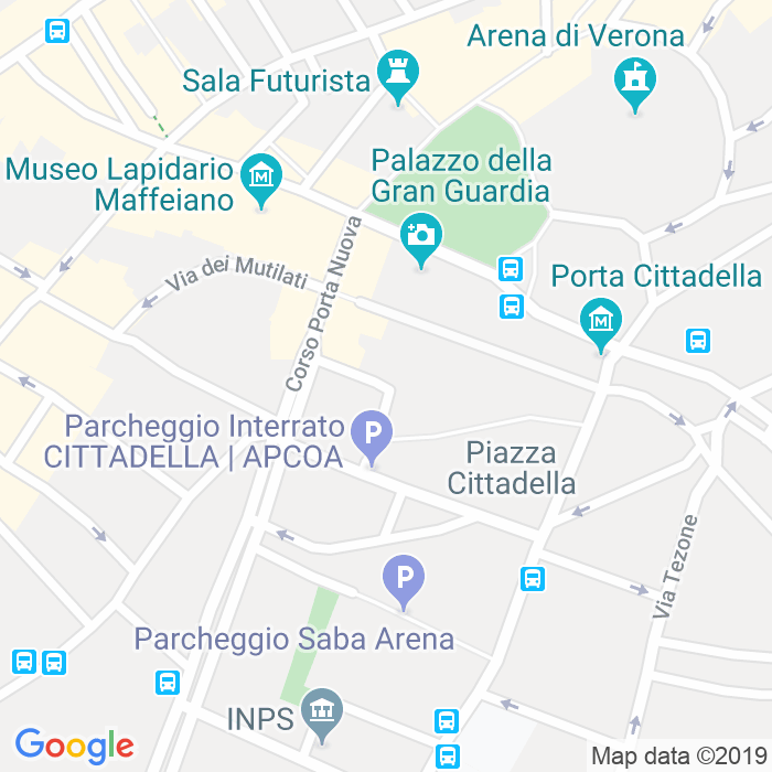 CAP di Vicolo Ghiaia a Verona