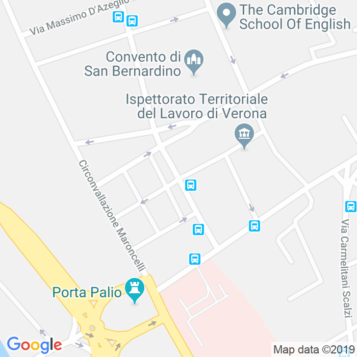 CAP di Via Quirico Filopanti a Verona