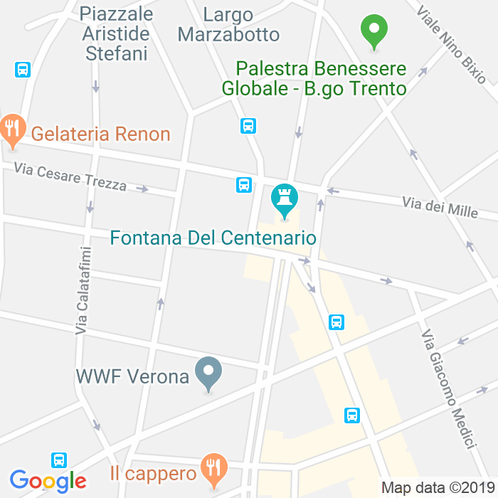CAP di Piazza Vittorio Veneto a Verona