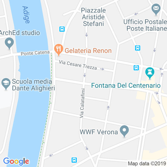 CAP di Via Calatafimi a Verona