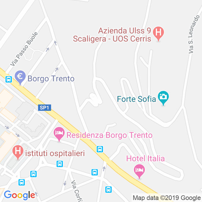 CAP di Via Coni Zugna a Verona