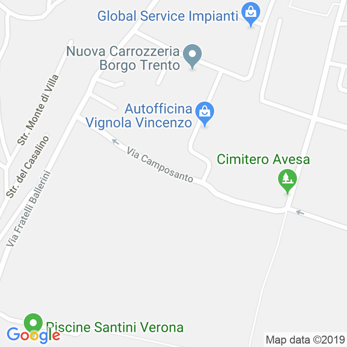 CAP di Via Camposanto a Verona