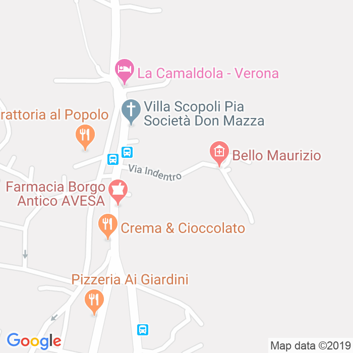 CAP di Via Indentro a Verona