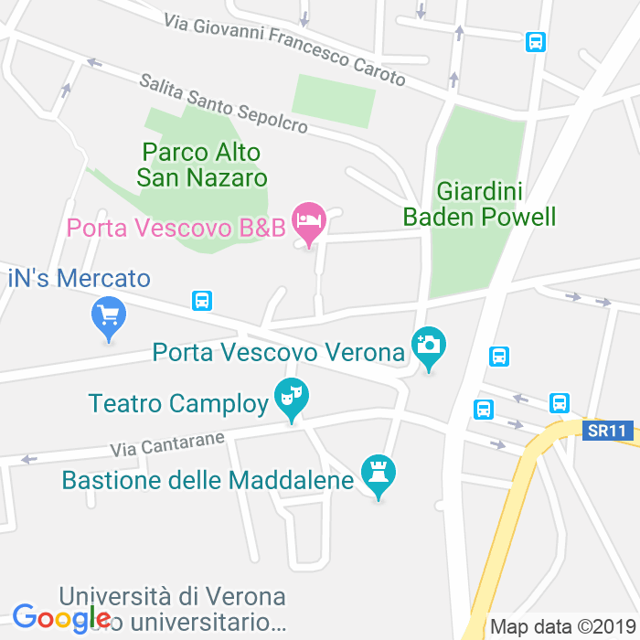 CAP di Piazza Sedici Ottobre a Verona