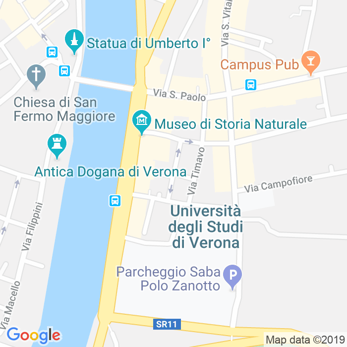 CAP di Via Doberdo a Verona